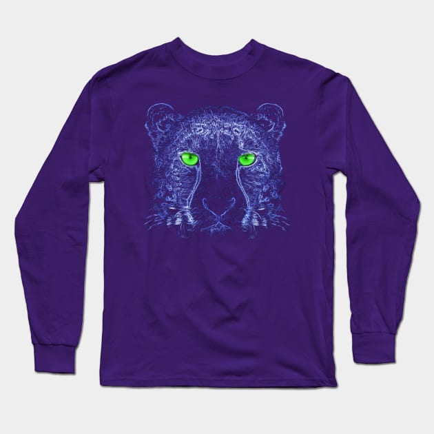 Cheetah Long Sleeve T-Shirt by nnorbi